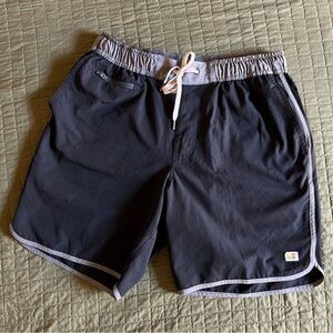 Vuori Black Banks Shorts